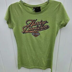 Harley-Davidson Motorcycles Freeport Bahamas T Shirt Tee NEW NWT Women Size S